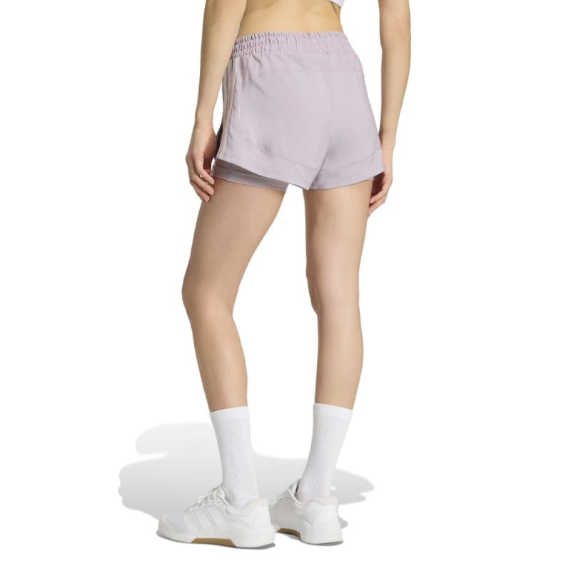 Adidas Pacer Workout Woven 2in1 Shorts (KD9749)