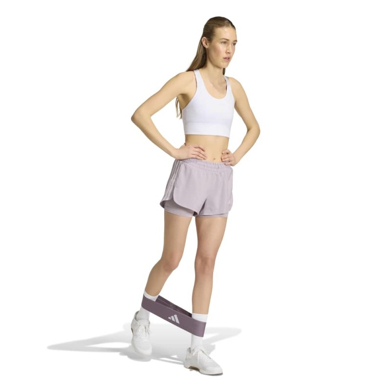 Adidas Pacer Workout Woven 2in1 Shorts (KD9749)