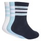 Adidas 3STRIPES CUSHIONED SPORTSWEAR CREW SOCKS 3 PAIR PACK (KF0155)