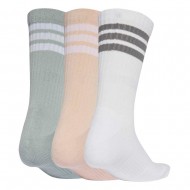 Adidas 3STRIPES CUSHIONED SPORTSWEAR CREW SOCKS 3 PAIR PACK (KF4552)