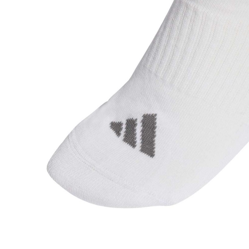 Adidas 3STRIPES CUSHIONED SPORTSWEAR CREW SOCKS 3 PAIR PACK (KF4552)
