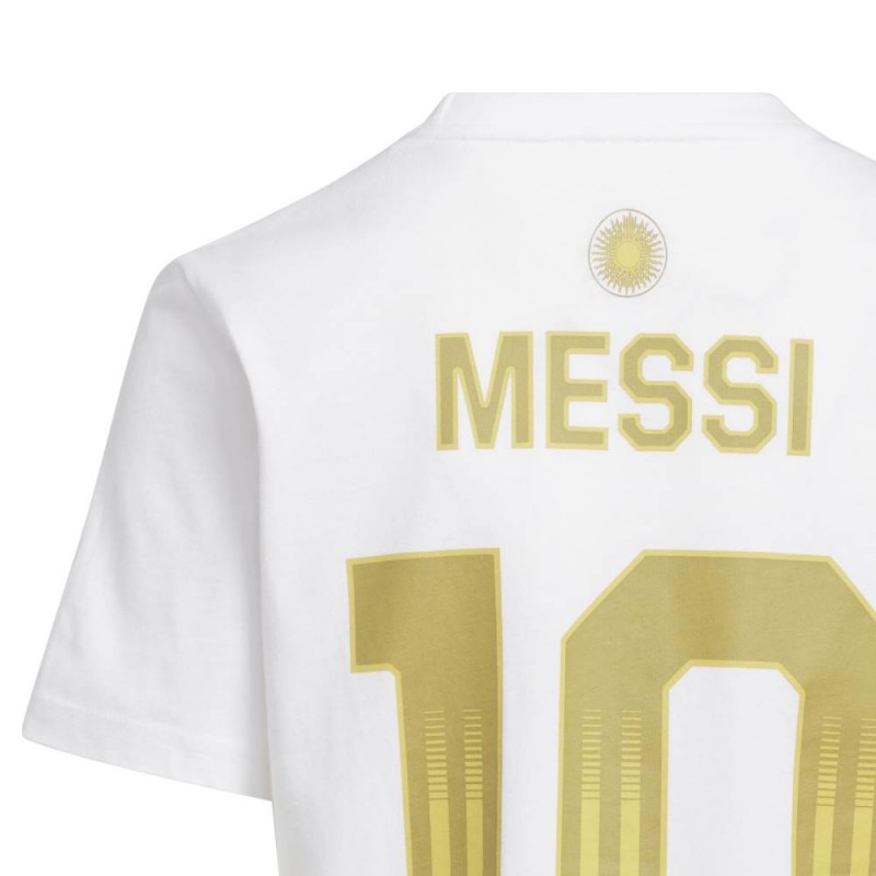 Adidas Messi Name & Number Graphic T-Shirt Junior (KG3094)