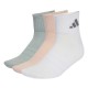 Adidas CUSHIONED SPORTSWEAR ANKLE SOCKS 3 PAIR PACK (KG3654)