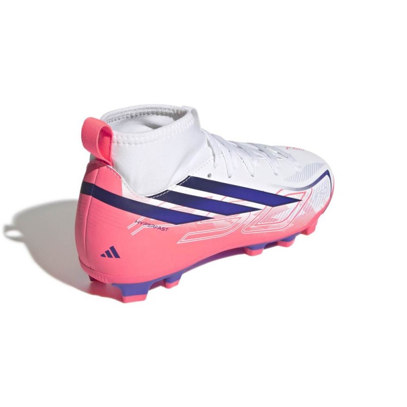 Adidas F50 Hyperfast Club Mid Firm Ground / Multi Ground Football Boots Kids (KJ0670)
