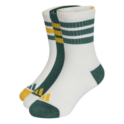 Adidas Kids 3-Stripes Cushioned Crew Socks 3 Pair Pack (KQ9223)