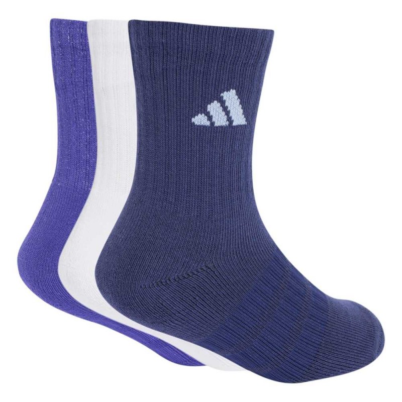 Adidas CUSHIONED SPORTSWEAR CREW SOCKS 3 PAIR PACK (KQ9228) Adidas CUSHIONED SPORTSWEAR CREW SOCKS 3 PAIR PACK (KQ9228)