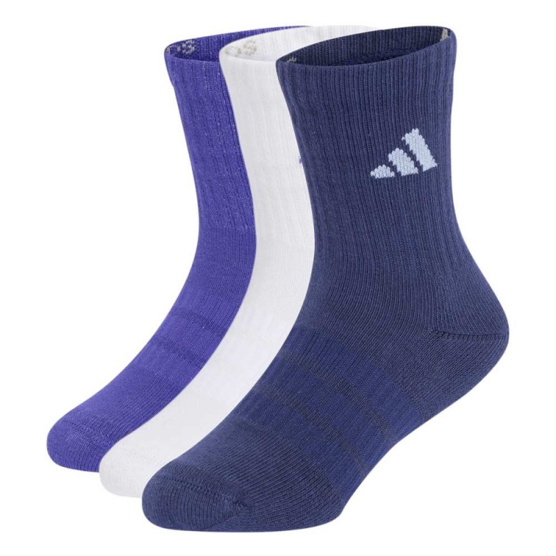 Adidas CUSHIONED SPORTSWEAR CREW SOCKS 3 PAIR PACK (KQ9228) Adidas CUSHIONED SPORTSWEAR CREW SOCKS 3 PAIR PACK (KQ9228)