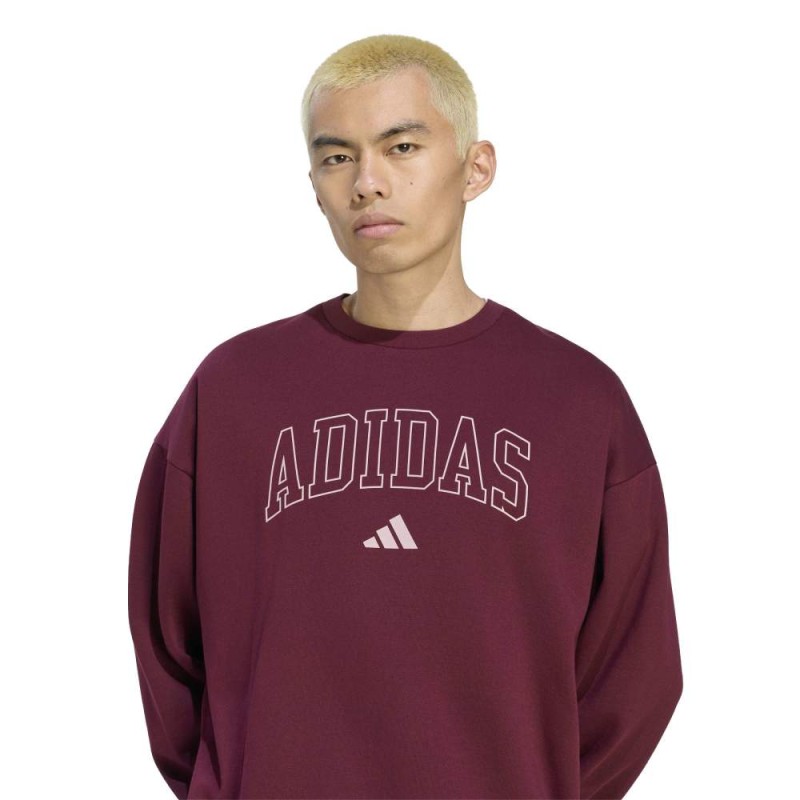 Adidas Seasonal Essentials Collegiate Fleece Crew Sweatshirt (KR0310)