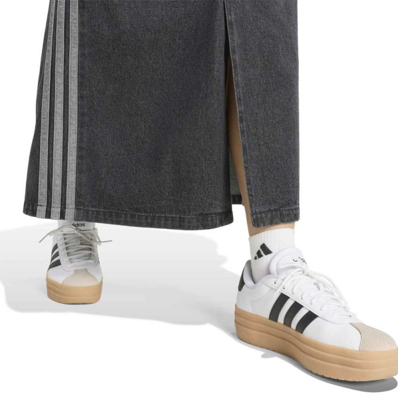 Adidas Stadium Washed Denim Loose Fit Skirt (KV0623)