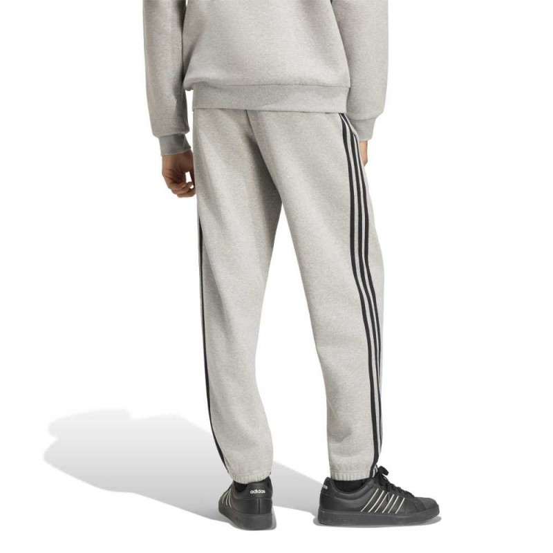 Adidas Essentials 3-Stripes Fleece Tapered Cuffed Pants (KY4127)