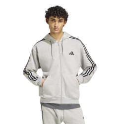 Adidas Essentials 3-Stripes Fleece Tapered Cuffed Pants (KY4141)