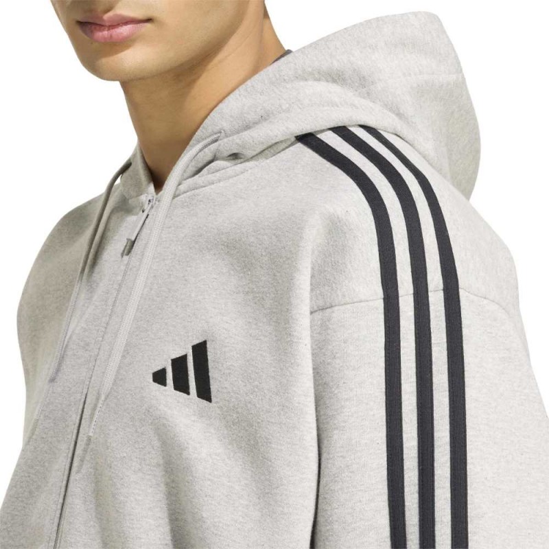 Adidas Essentials 3-Stripes Fleece Tapered Cuffed Pants (KY4141)