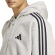 Adidas Essentials 3-Stripes Fleece Tapered Cuffed Pants (KY4141)