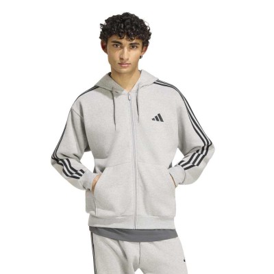Adidas Essentials 3-Stripes Fleece Tapered Cuffed Pants (KY4141)