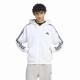 Adidas Essentials 3-Stripes Fleece Full-Zip Hoodie (KY4146)