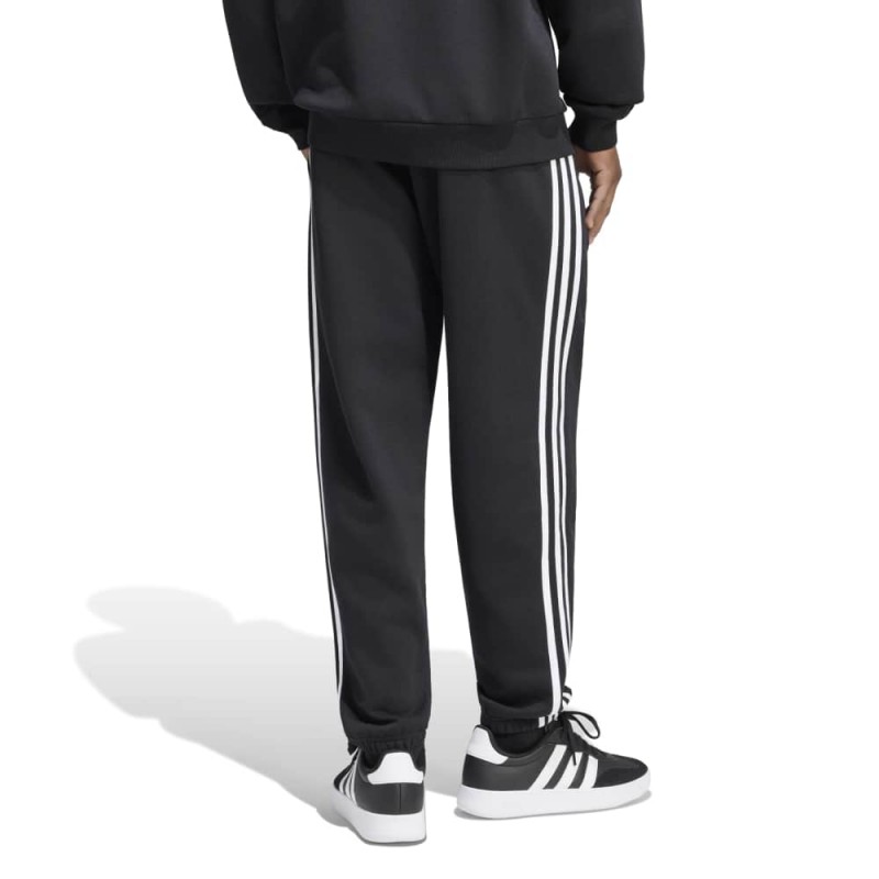 Adidas Essentials 3-Stripes Fleece Tapered Cuffed Pants (KY6526)