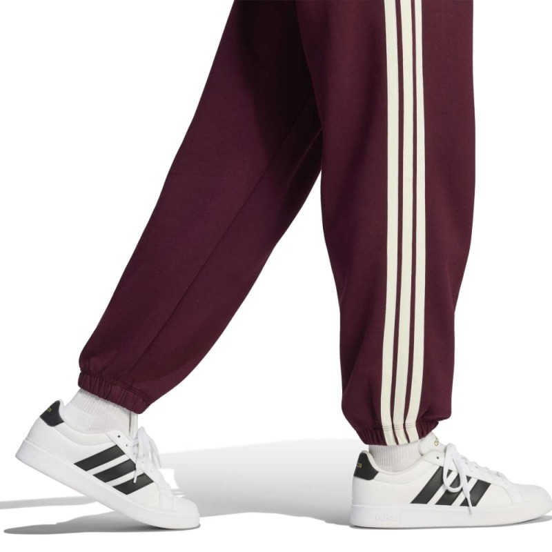 Adidas ESSENTIALS 3-STRIPES FLEECE LOOSE PANTS (KZ2081)