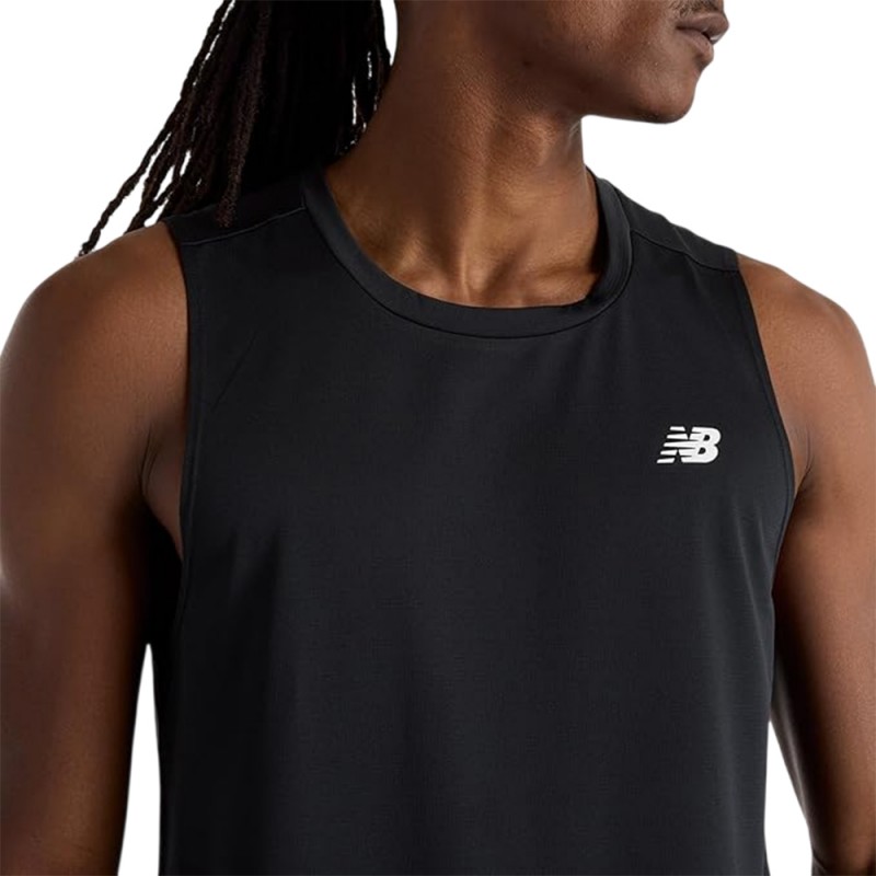 New Balance ΜΠΛΟΥΖΑ SPORT TANK (MT51800 BLACK)