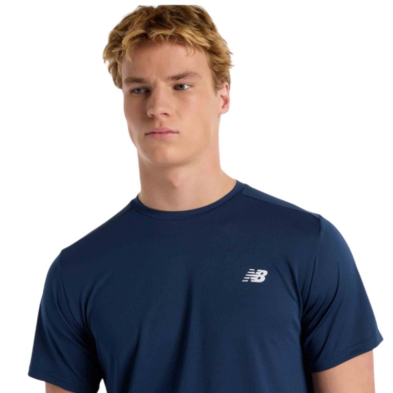 New Balance ΜΠΛΟΥΖΑ SPORT SHORT SLEEVE T-SHIRT (MT51801 BLUE)