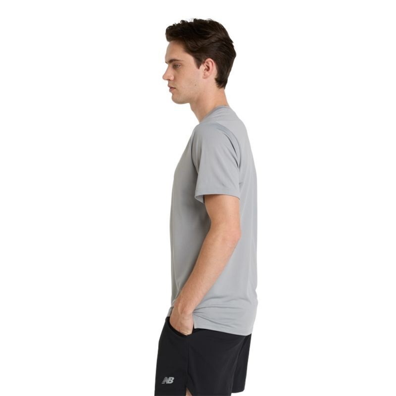 New Balance ΜΠΛΟΥΖΑ SPORT SHORT SLEEVE T-SHIRT (MT51801 GREY)