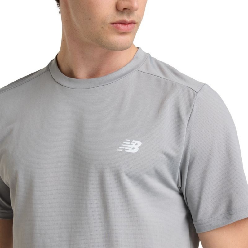 New Balance ΜΠΛΟΥΖΑ SPORT SHORT SLEEVE T-SHIRT (MT51801 GREY)