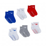 Nike POP COLOR GRIPPER INFANT/TODDLER ANKLE 6PK (NN0570-U89)