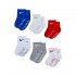 Nike POP COLOR GRIPPER INFANT/TODDLER ANKLE 6PK (NN0570-U89)
