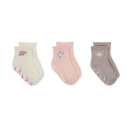 Nike NHG 3PK GIRLS FLOWRAL SOCK (NN1175-782)