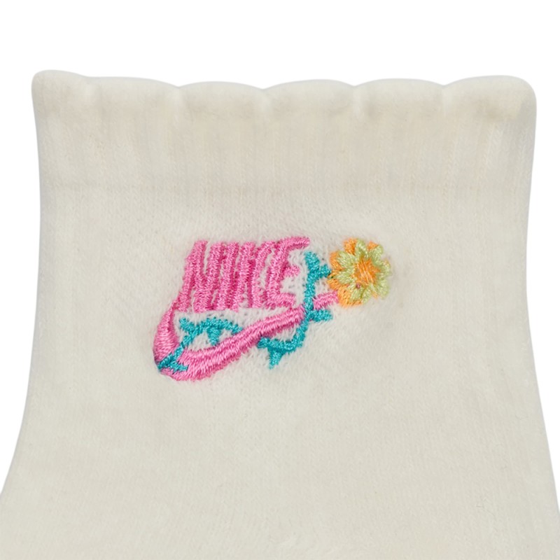 Nike NHG 3PK GIRLS FLOWRAL SOCK (NN1175-782)