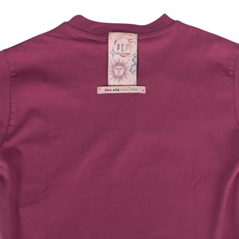 PCP KIDDO T-SHIRT ONE COLOR ΠΑΙΔΙΚΟ ΜΠΛΟΥΖΑΚΙ (S090000 Plum)