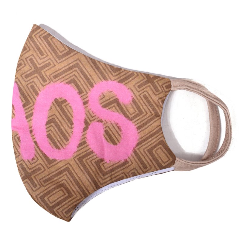 Peace and Chaos MOTIF FACE MASK (S20022 TYPOS)