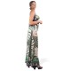 Peace and Chaos FOLIAGE SILKY DRAPE MAXI DRESS (S24950 TYPOS)
