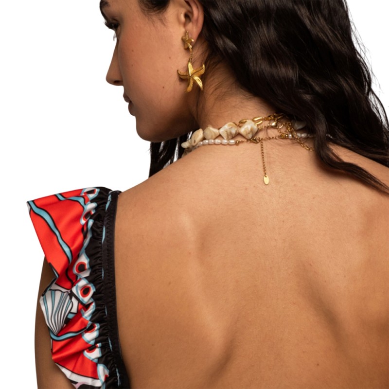 Peace and Chaos SURREALIST SWIMSUIT (S25100B TYPOS)