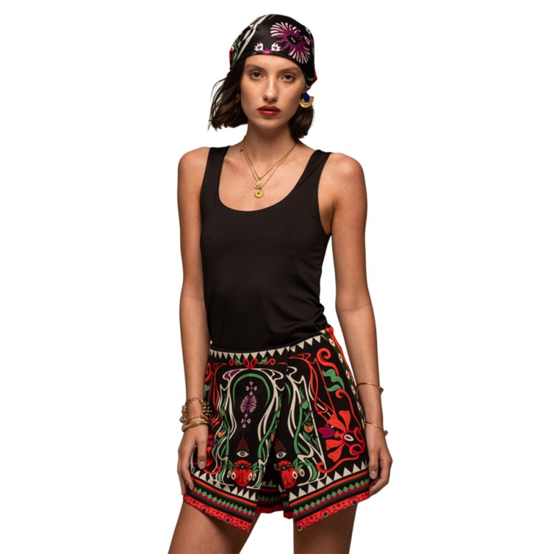 Peace and Chaos IRIS TOP (S25215 BLACK)