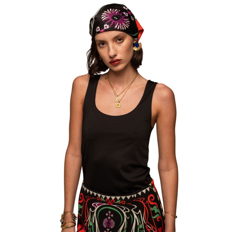Peace and Chaos IRIS TOP (S25215 BLACK)