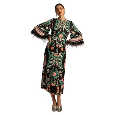 Peace and Chaos MOONFLOWER LONG DRESS (S25946 TYPOS)