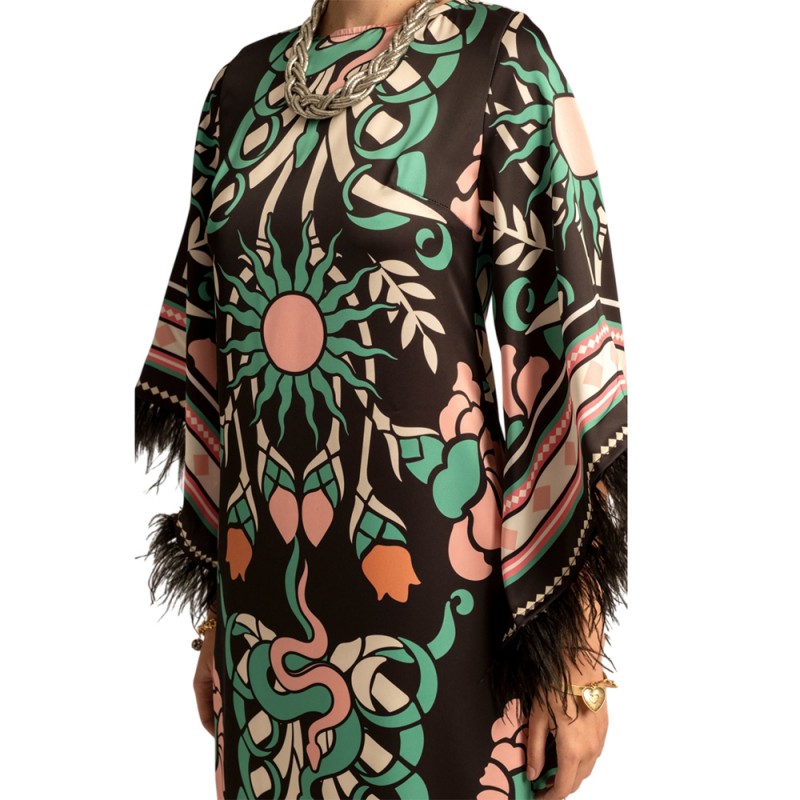 Peace and Chaos MOONFLOWER LONG DRESS (S25946 TYPOS)