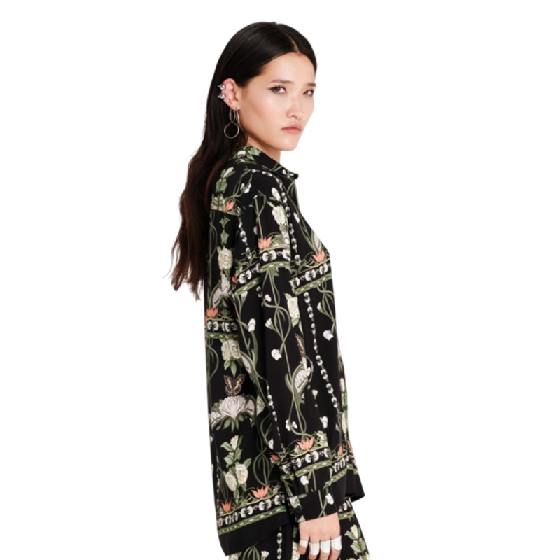 Peace and Chaos WILDFLOWERS SHIRT - Viscose (S26202 TYPOS)