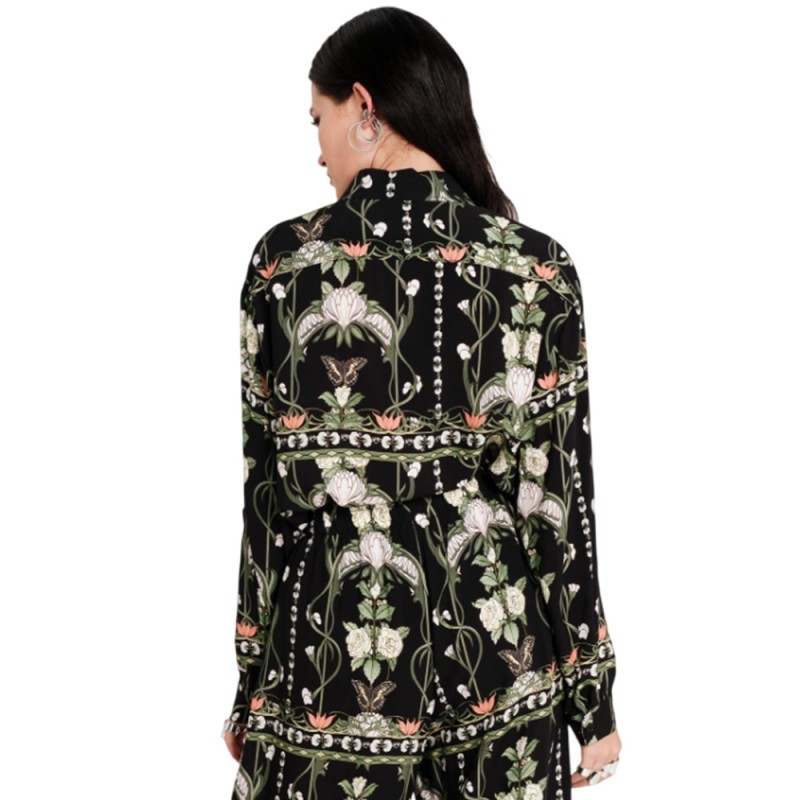 Peace and Chaos WILDFLOWERS SHIRT - Viscose (S26202 TYPOS)