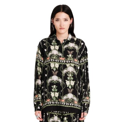 Peace and Chaos WILDFLOWERS SHIRT - Viscose (S26202 TYPOS)