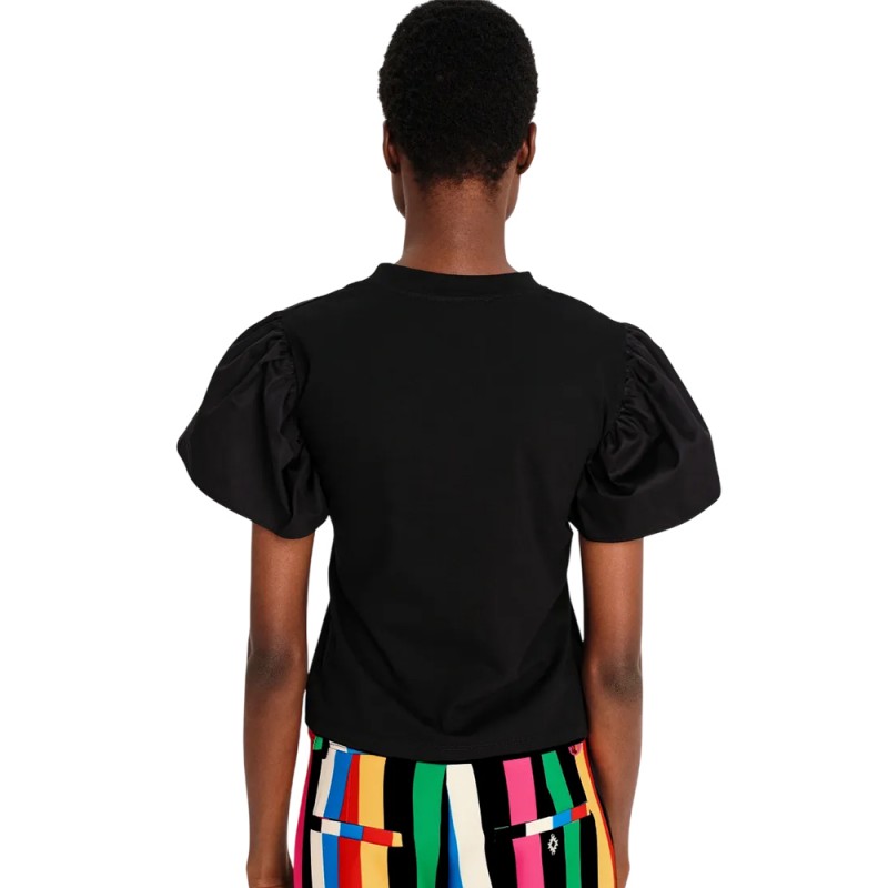 Peace and Chaos PLUMAGE TOP - Cotton (S26207 BLACK)