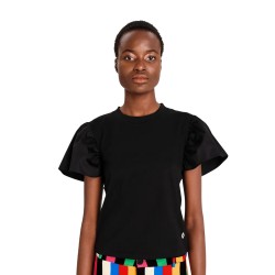 Peace and Chaos PLUMAGE TOP - Cotton (S26207 BLACK)