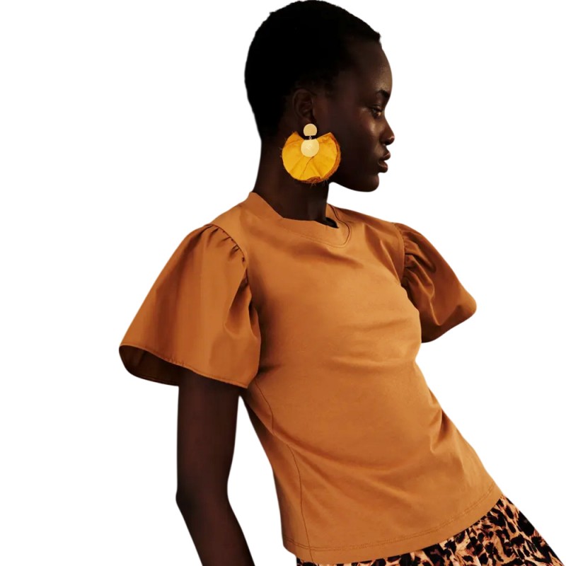 Peace and Chaos PLUMAGE TOP - Cotton (S26207 EKAI)