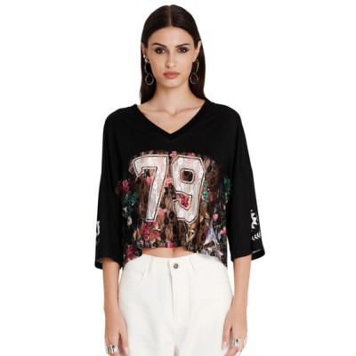 Peace and Chaos FLOWERCORE TOP - Lace (S26219 TYPOS)