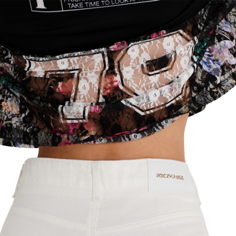 Peace and Chaos FLOWERCORE TOP - Lace (S26219 TYPOS)