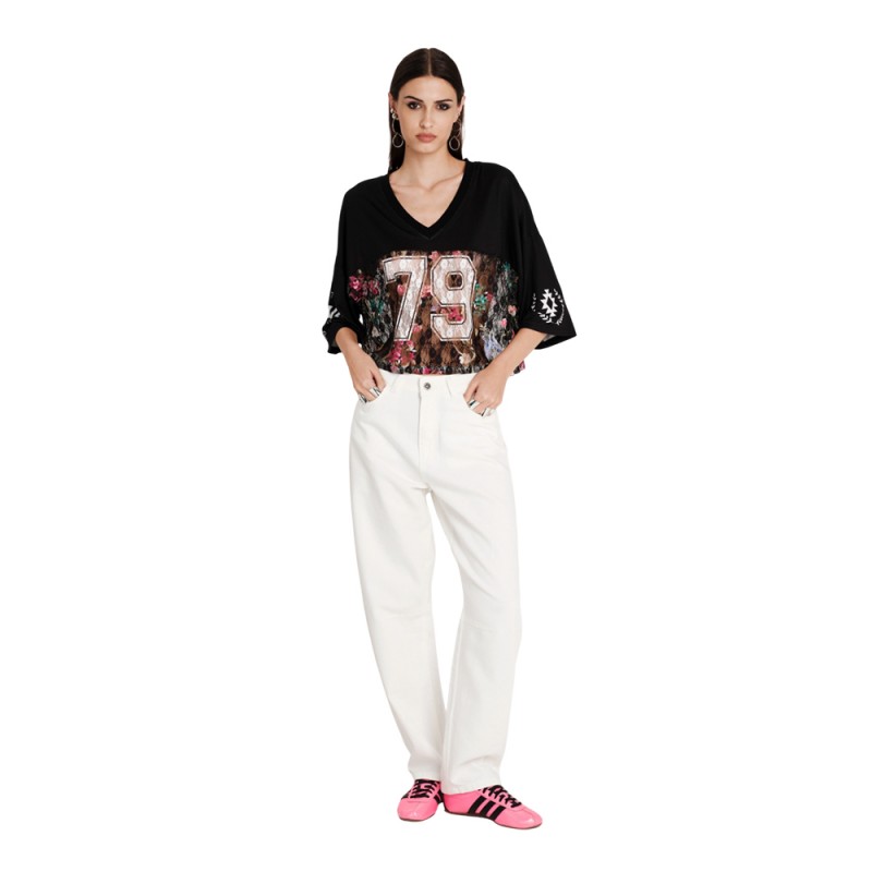 Peace and Chaos FLOWERCORE TOP - Lace (S26219 TYPOS)