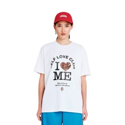 Peace and Chaos MINDFULNESS T-SHIRT - Cotton (S26225B WHITE)