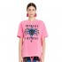 Peace and Chaos MANIFESTATION T-SHIRT - Cotton (S26226 PINK)
