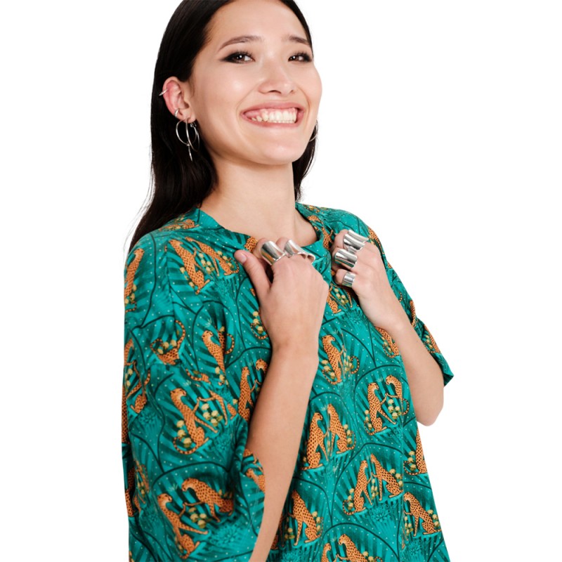 Peace and Chaos EMERALD T-SHIRT - Cotton (S26229A TYPOS)