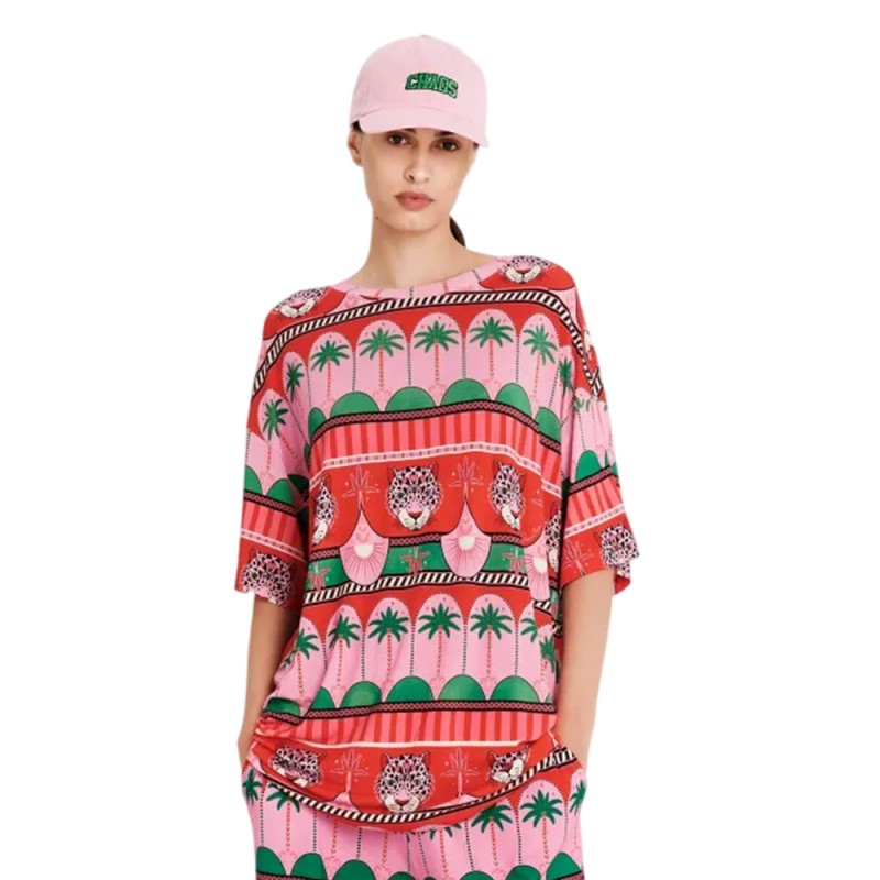 Peace and Chaos FANTASIA T- SHIRT - Viscose (S26229C TYPOS)